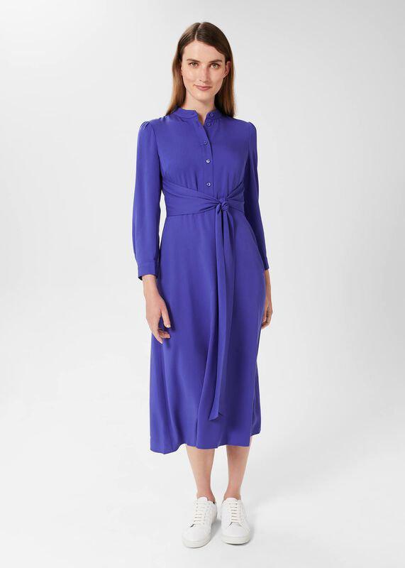Meadow Belted Fit And Flare Dress by HOBBS