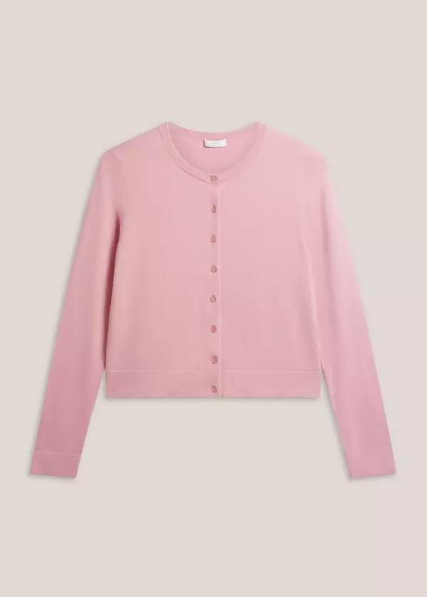 Michelle Cotton Blend Cardigan by HOBBS