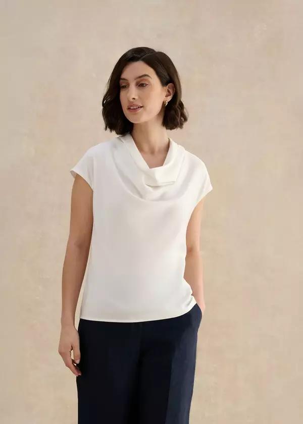 Miranda Cowl Top by HOBBS