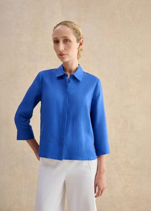 Nita Linen Shirt by HOBBS