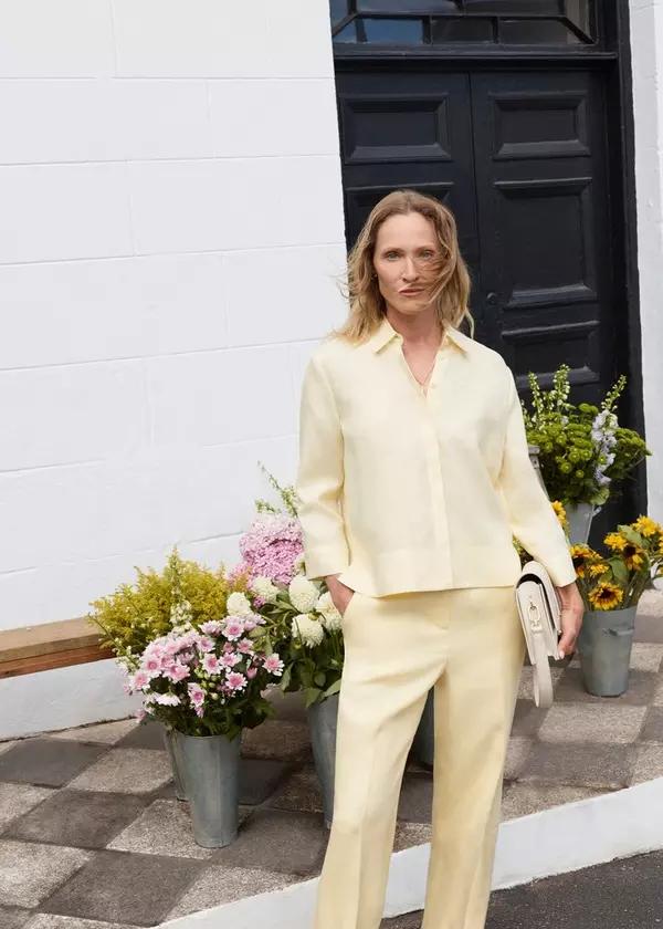 Nita Linen Shirt by HOBBS