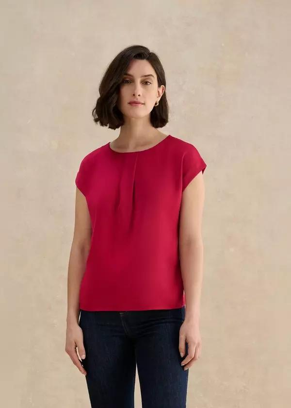 Nita Satin Front Top by HOBBS