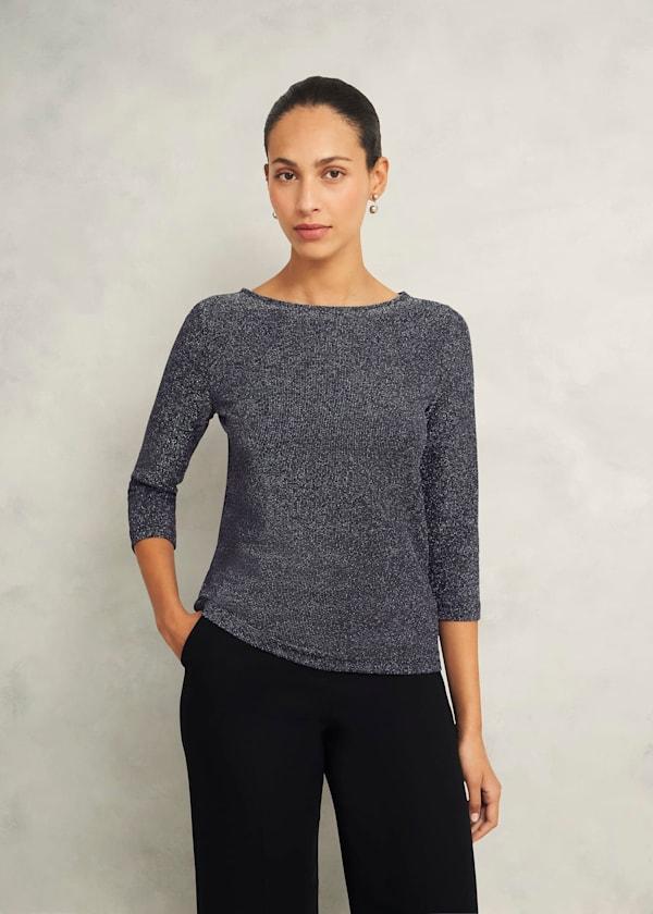 Sonya Sparkle Top by HOBBS