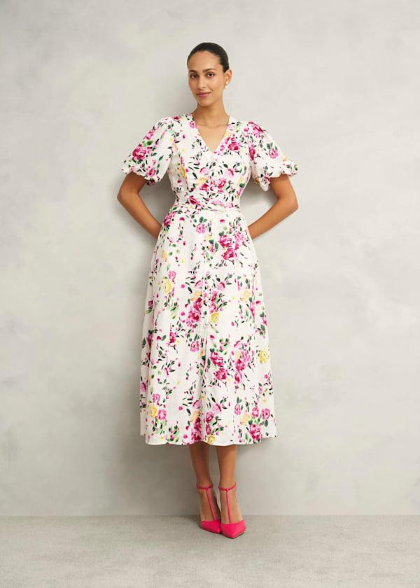 Taylor Linen Dress by HOBBS