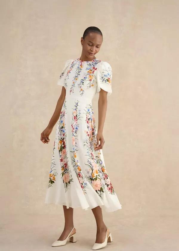 Wisley Silk Dress by HOBBS