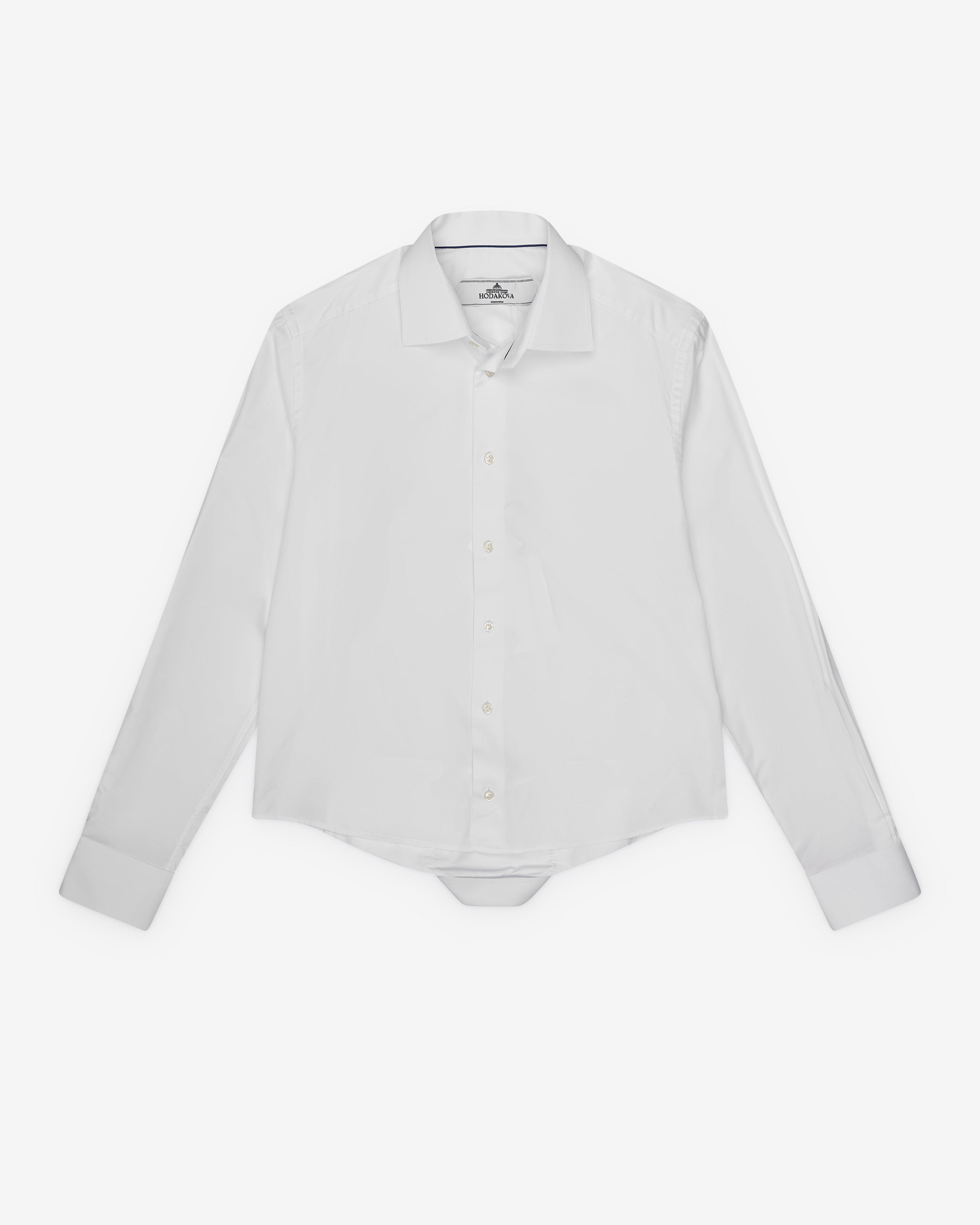 HODAKOVA - Women's Flip Shirt - (White) by HODAKOVA