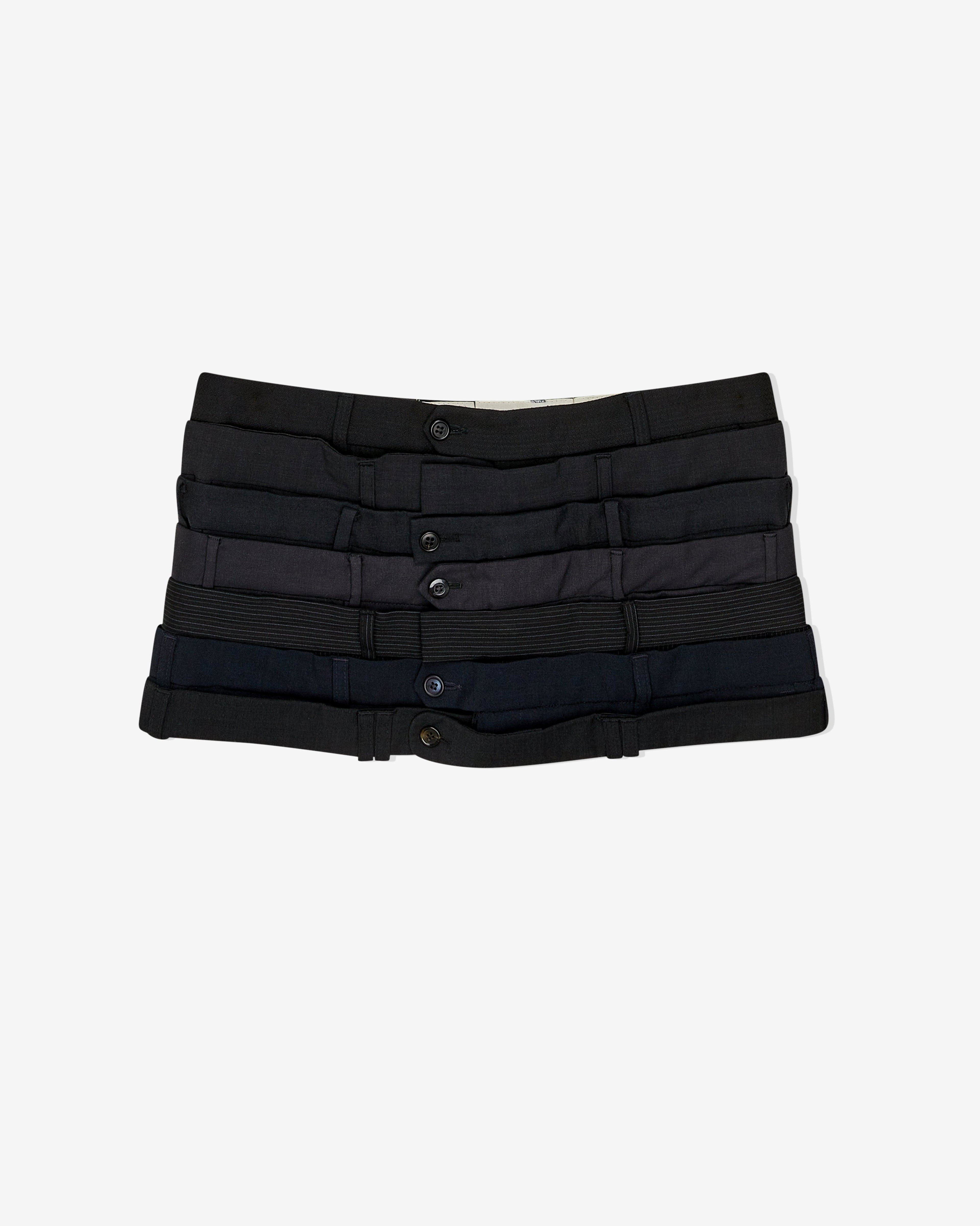 HODAKOVA - Women's Waistband Skirt Mini - (Black) by HODAKOVA