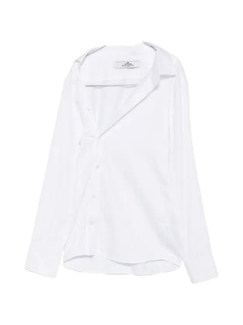 asymmetric-design shirt by HODAKOVA