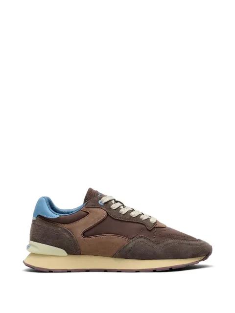 panelled lace-up sneakers by HOFF