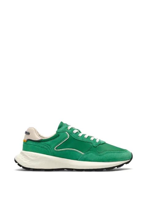 suede panelled sneakers by HOFF