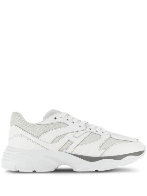Allac panelled leather sneakers by HOGAN