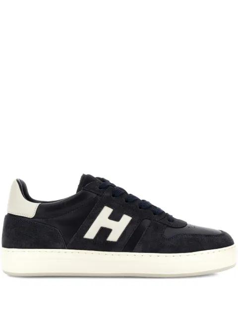 H-TV suede logo sneakers by HOGAN