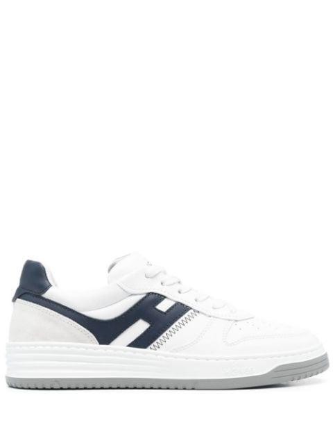 H630 logo-patch low-top sneakers by HOGAN