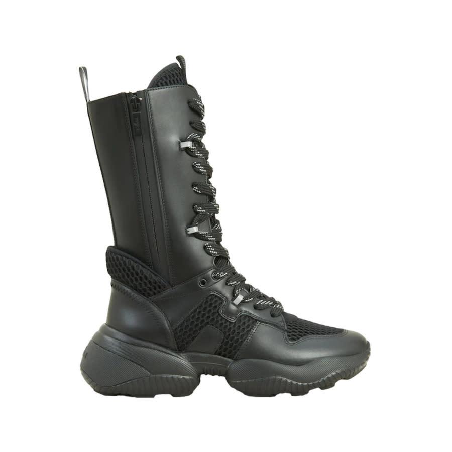 Hogan Interaction Leather Boots by HOGAN