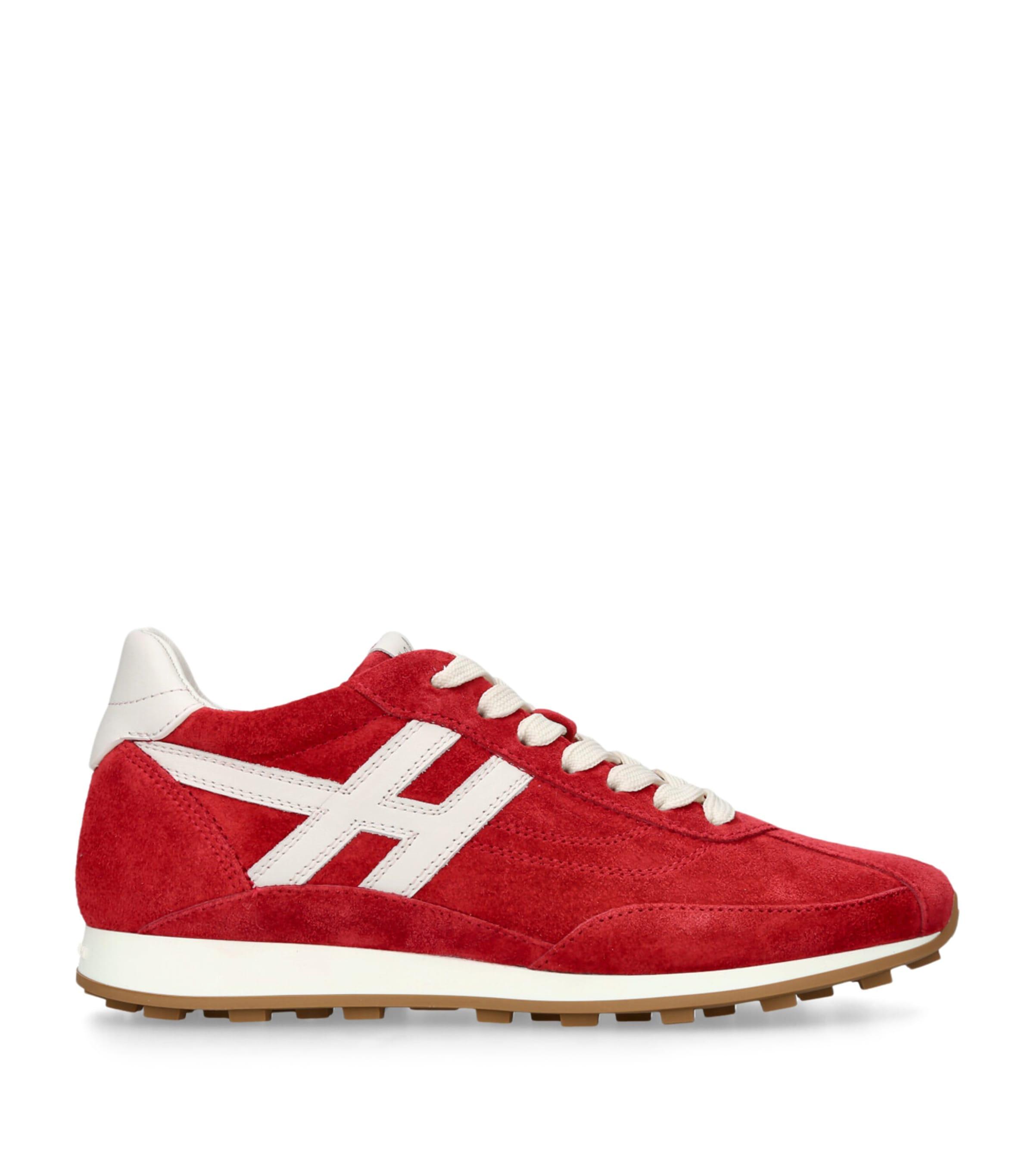 Hogan Suede H669 Allacciato Sneakers by HOGAN