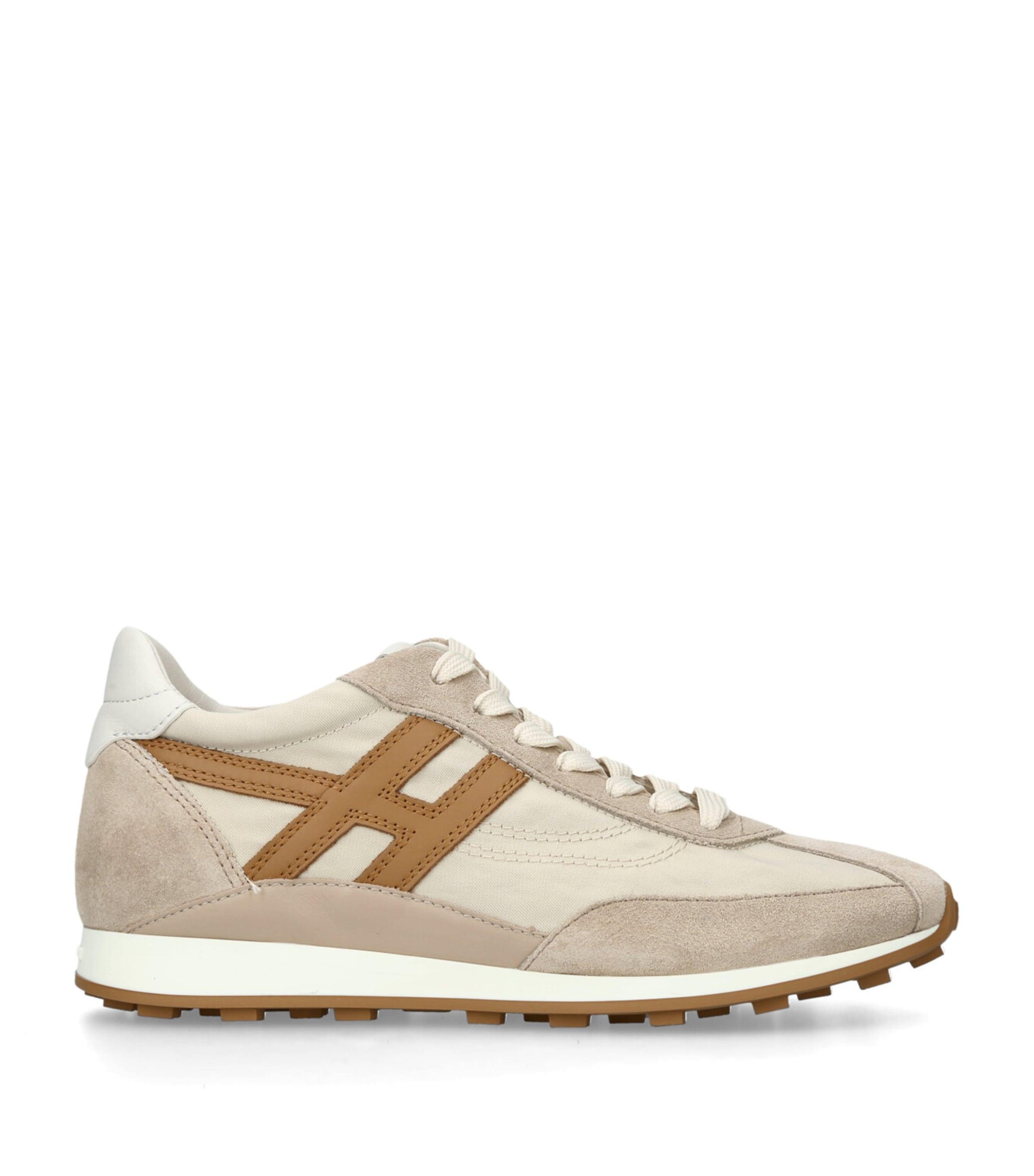 Hogan Suede H669 Allacciato Sneakers by HOGAN
