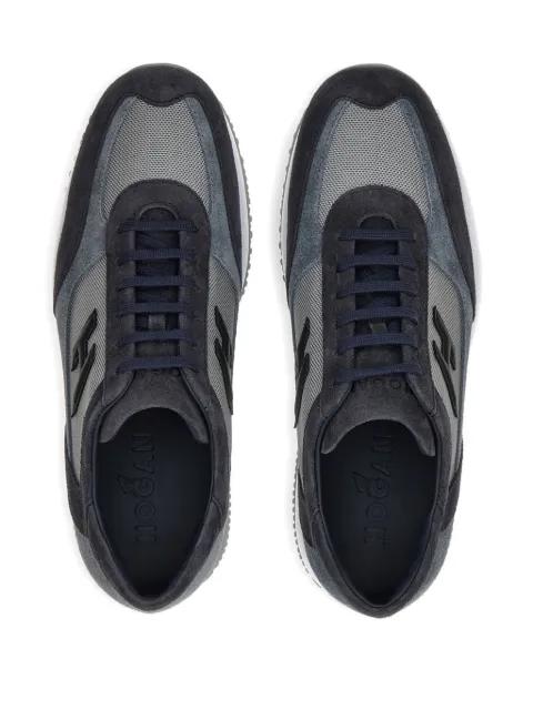 Interactive logo-appliqué sneakers by HOGAN