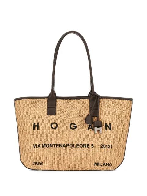 address tote bag by HOGAN