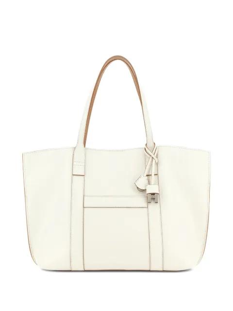 initial charm strap tote bag by HOGAN