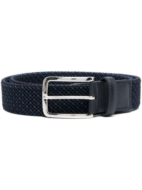 interwoven-design belt by HOGAN