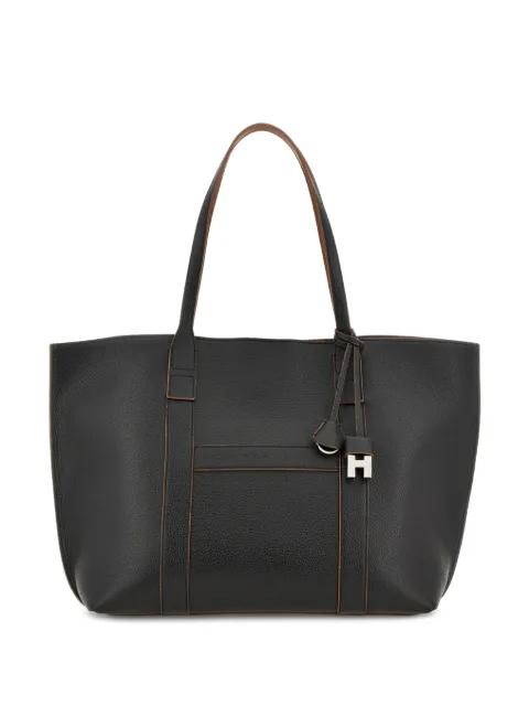 logo charm tote bag by HOGAN