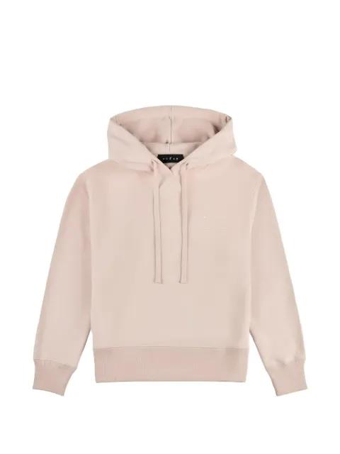 logo-print drawstring hoodie by HOGAN