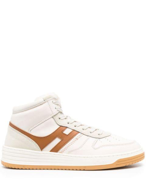 panelled high-top sneakers by HOGAN