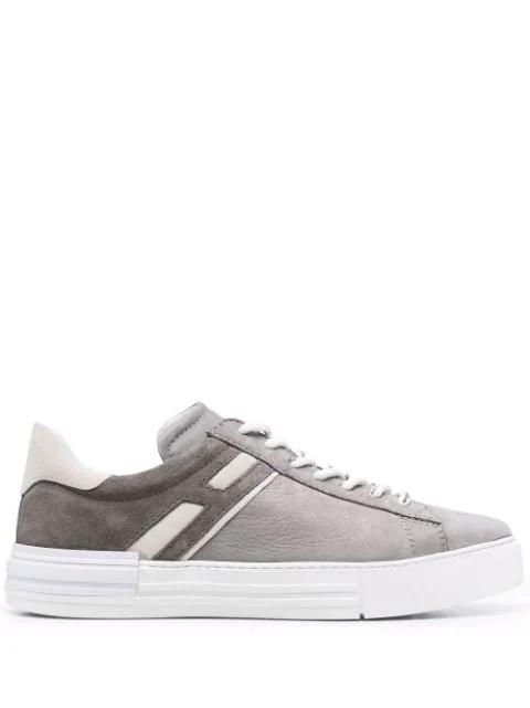 panelled low-top sneakers by HOGAN