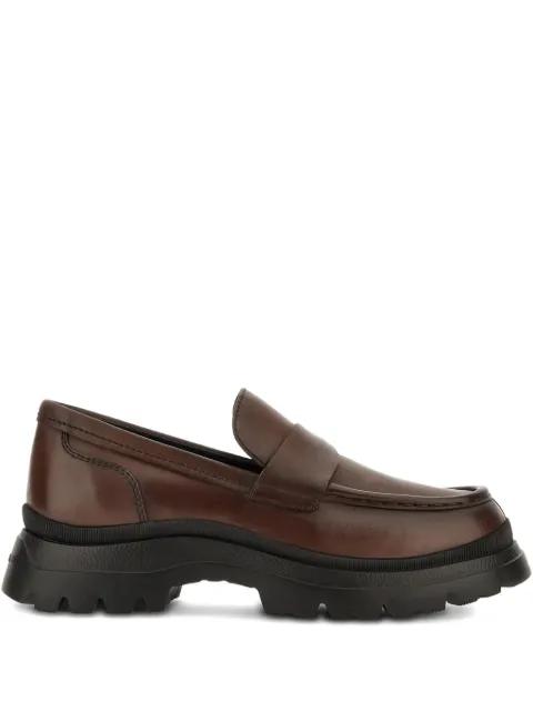 round-toe loafers by HOGAN