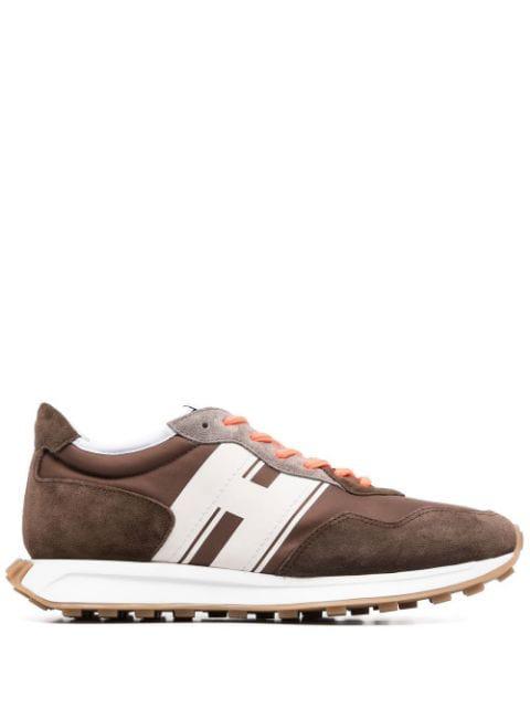 suede-panels sneakers by HOGAN