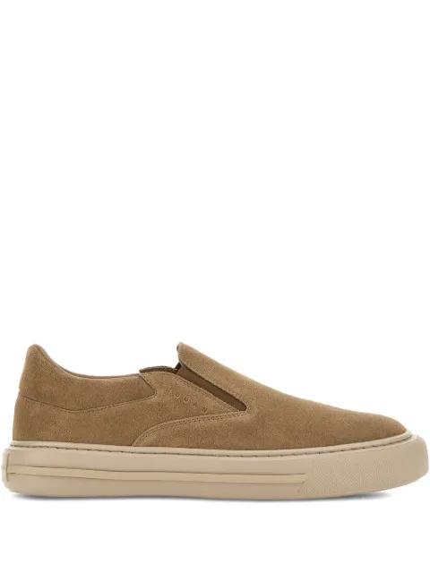 suede slip-on sneakers by HOGAN