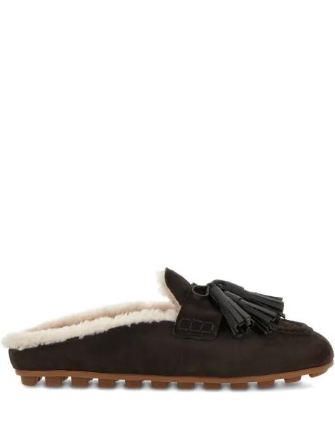 suede slippers by HOGAN