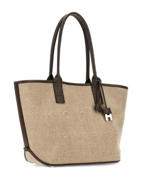 top handle charm tote bag by HOGAN