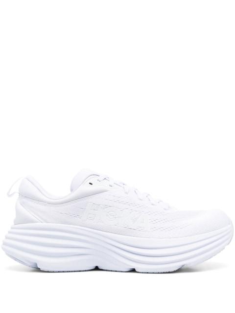 Bondi 8 logo-print lace-up sneakers by HOKA ONE ONE