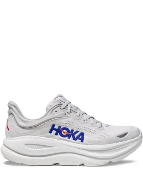 Bondi 9 "Cosmic Grey/Ultramarine" sneakers by HOKA ONE ONE
