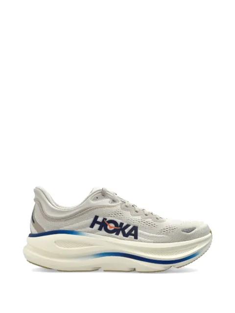 Bondi 9 logo webbing sneakers by HOKA ONE ONE