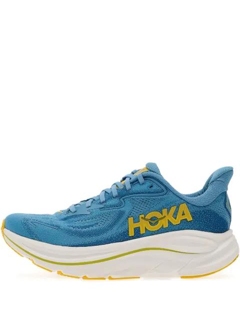 Clifton 10 logo-print sneakers by HOKA ONE ONE