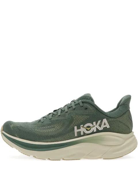 Clifton 10 logo-print sneakers by HOKA ONE ONE