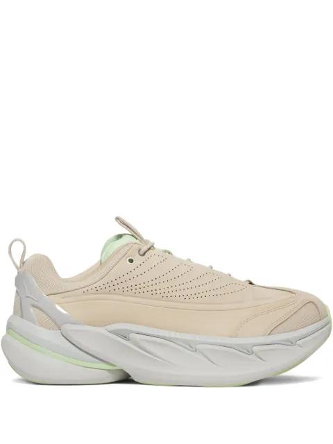 Elevon X "Oatmeal/Luna Moth" sneakers by HOKA ONE ONE