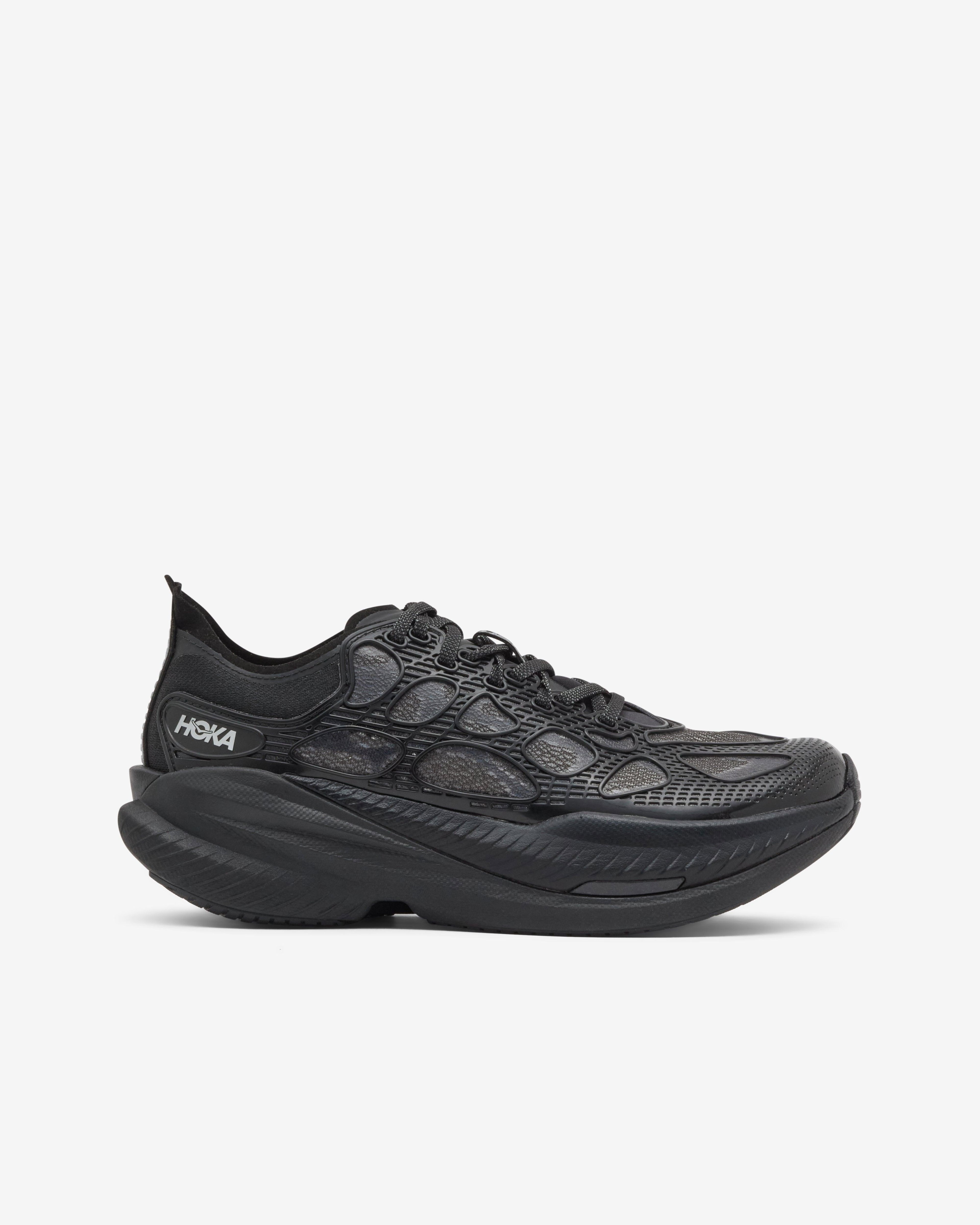 Hoka - Men's Mach X Caged - (Black/Midnight Blue) by HOKA ONE ONE