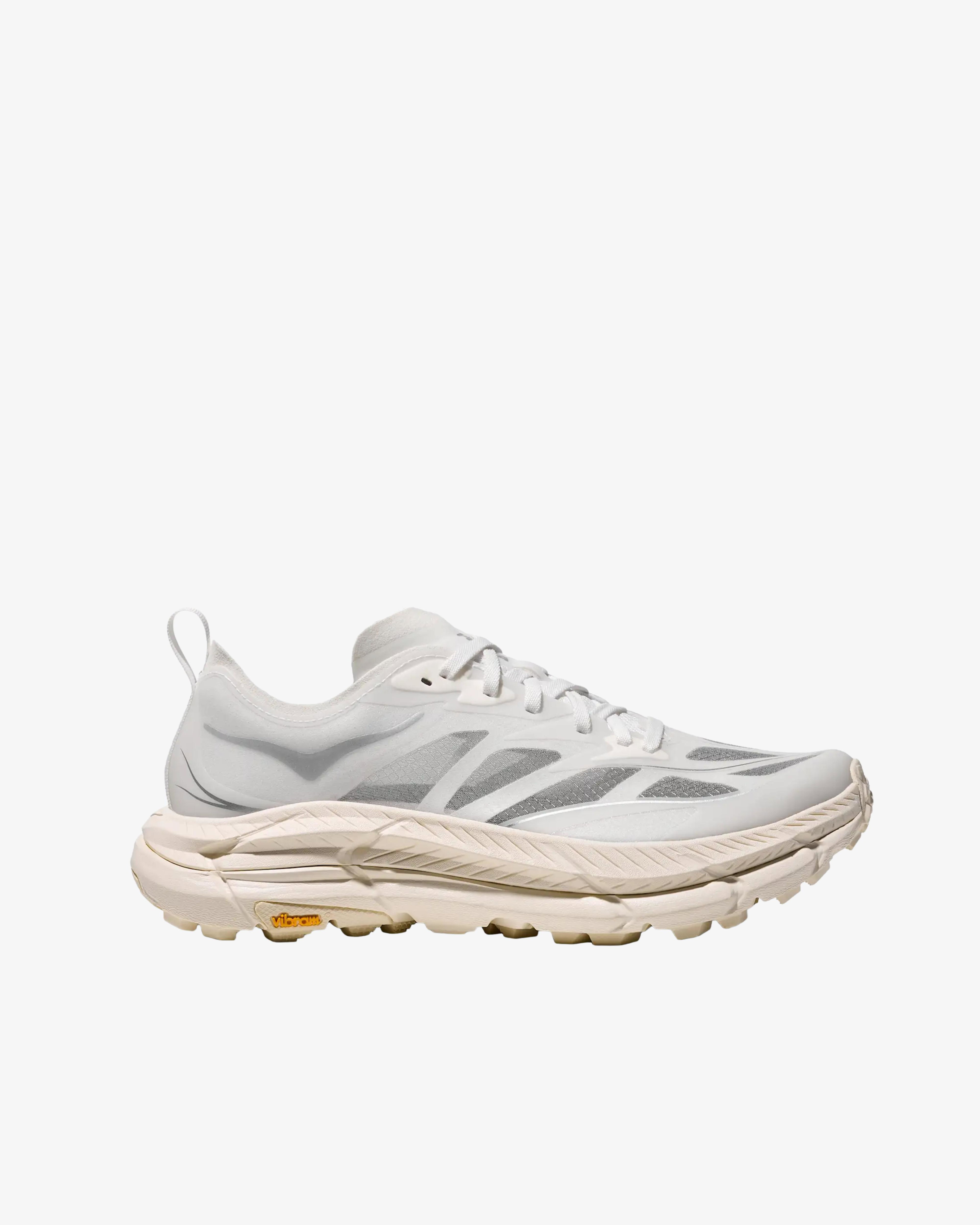 Hoka - Men's Mafate Speed 4 Lite - (Frost/Cosmic Grey) by HOKA ONE ONE