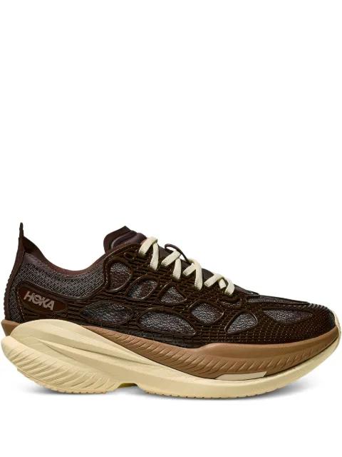Mach X Caged lace-up sneakers by HOKA ONE ONE