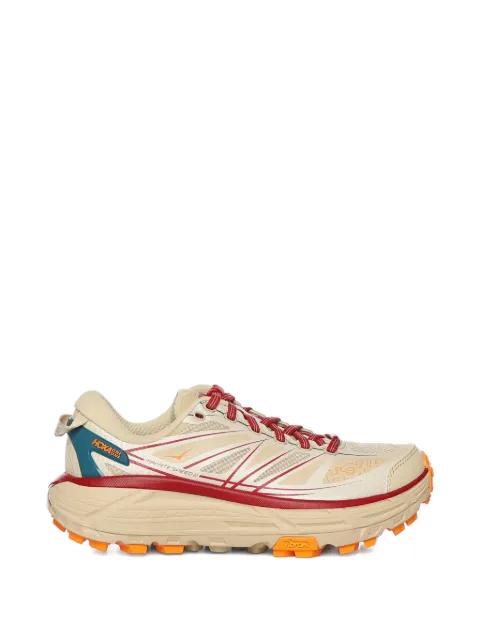 Mafate Speed 2 striped sneakers by HOKA ONE ONE
