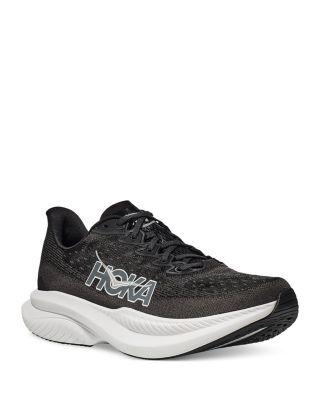 Women's Mach 6 Low Top Sneakers in Black by HOKA ONE ONE
