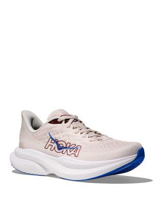 Women's Mach 6 Low Top Sneakers in Stucco by HOKA ONE ONE