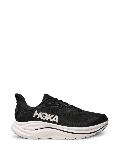 black performance sneakers by HOKA ONE ONE