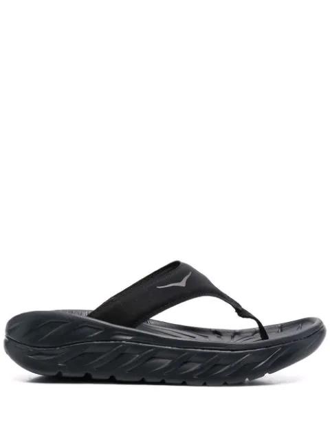 wedged flip flops by HOKA ONE ONE