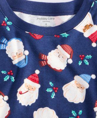 Kids 5-14 Santas Snug-Fit Pajama Set by HOLIDAY LANE