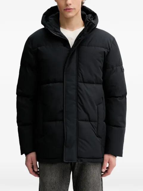 hoodied puffer coat by HOLLISTER
