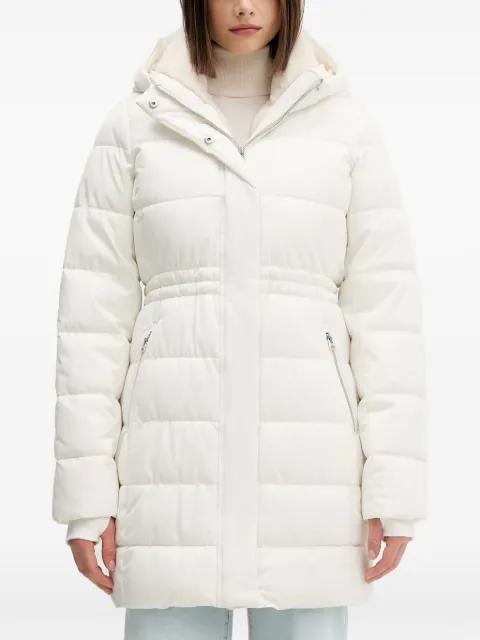 hoodied puffer coat by HOLLISTER